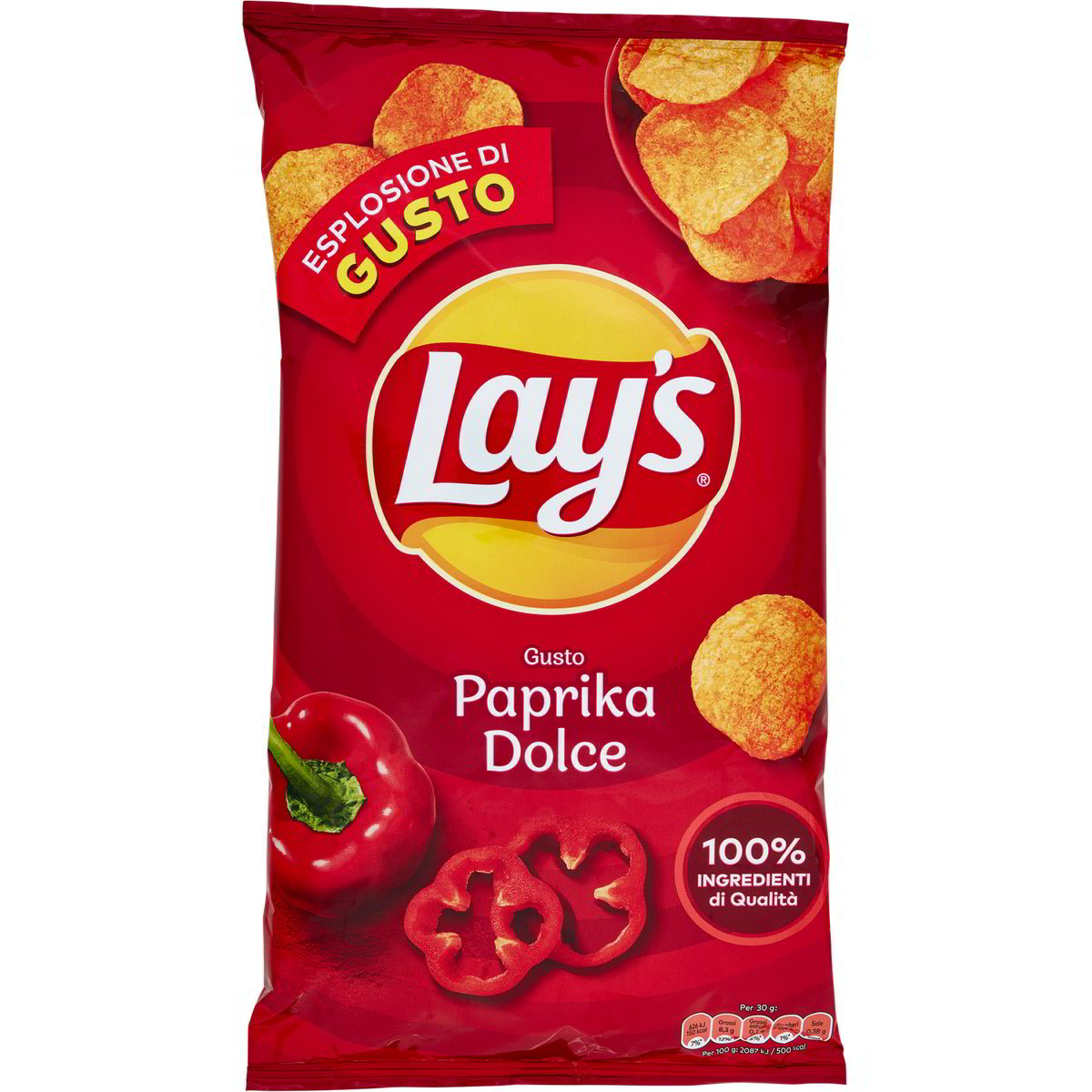 Patatine Lays Al Gusto Di Granchio – Snack Ucraini, Confezioni Da 120g, Lotto 1-20 Pezzi