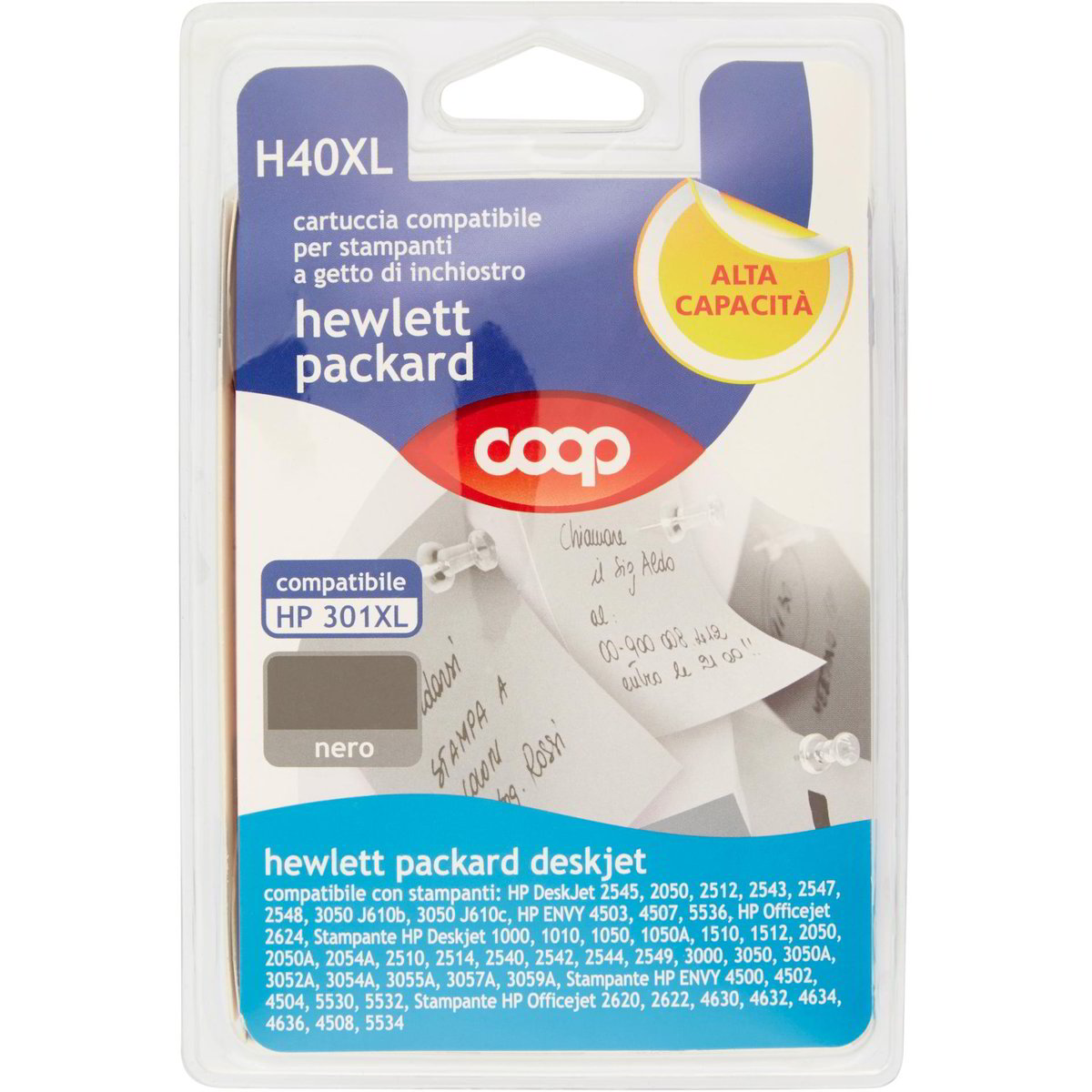 CARTUCCIA ORIGINALE HP DESKJET 1000 HP 301XL CH564EE COLORE - Foto 2