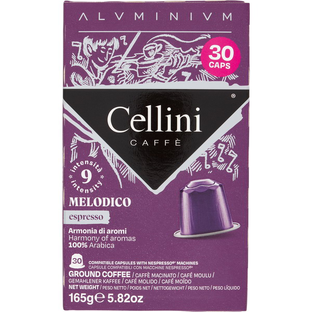 600 Capsule Caffè COLOMBIA L'OR Espresso - Capsule in Alluminio compatibili Nespresso