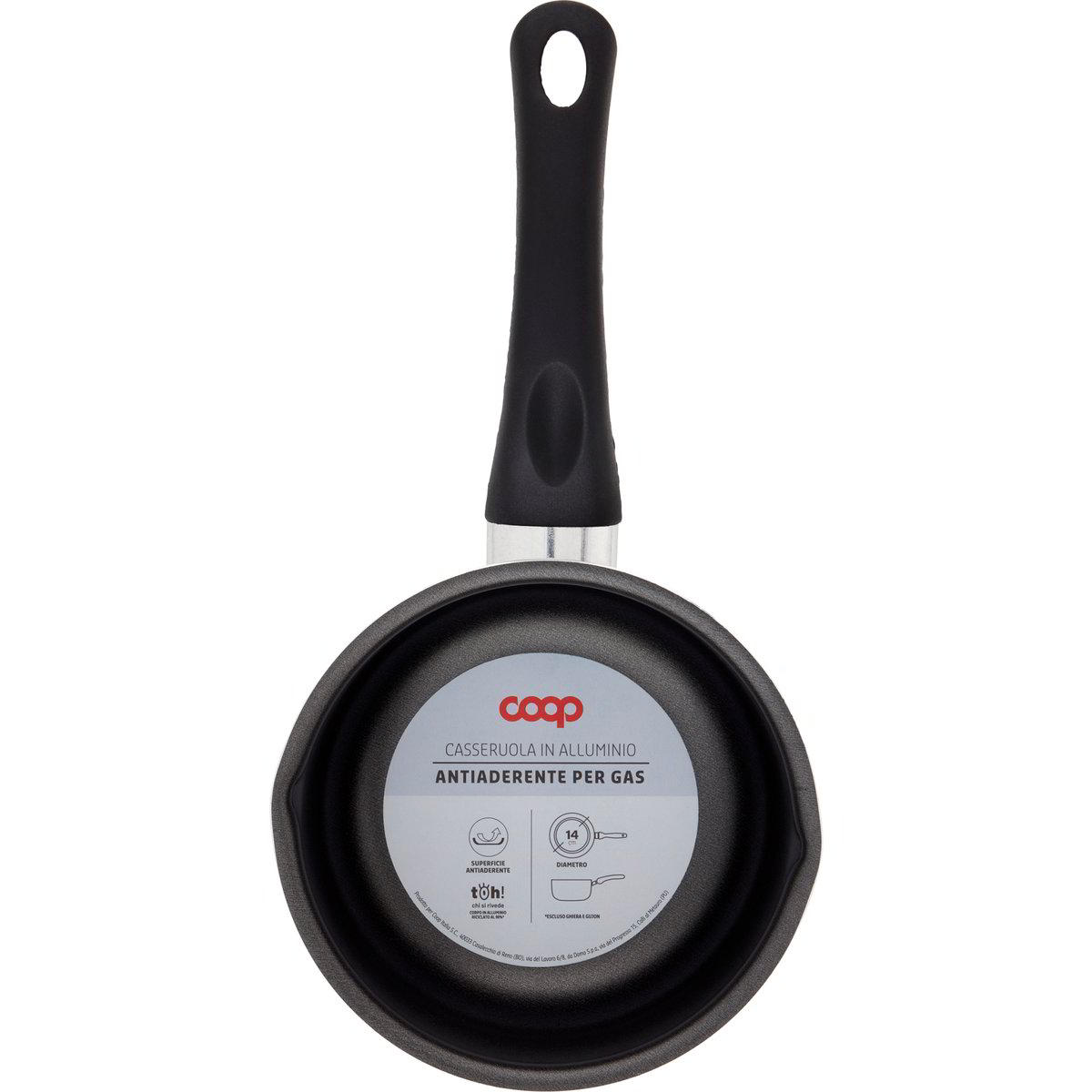 Moneta Vaporiera Connection Base 20cm - Casseruola E Vaporiera In Alluminio Antiaderente, Made In Italy - Foto 13