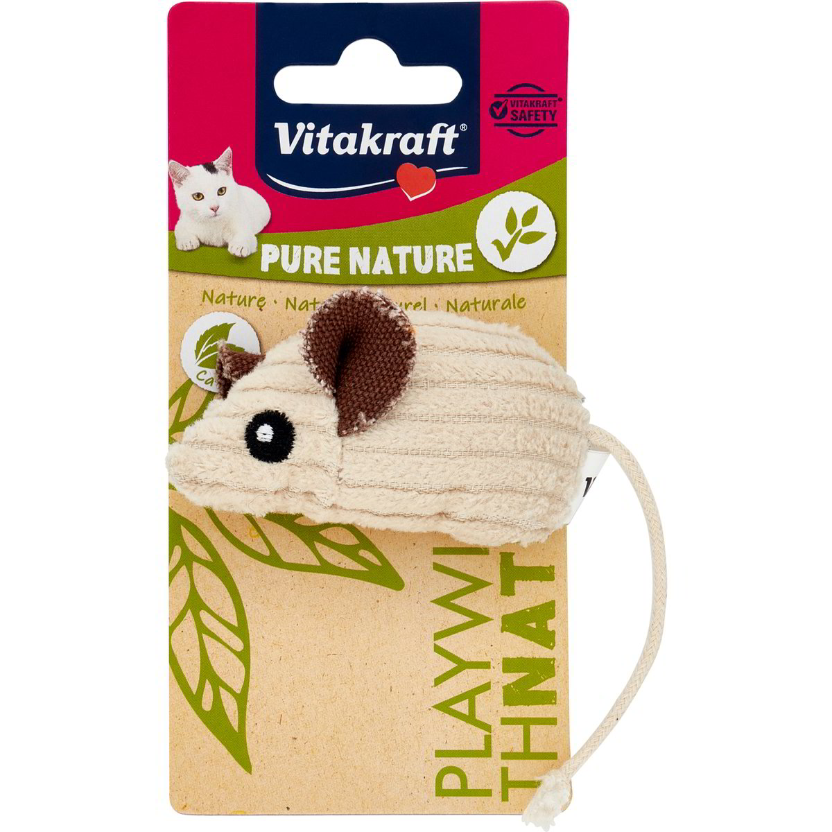 OUDQFCJ Topi Giocattolo Per Gatti Con Sonagli - 10 Pezzi, Peluche Resistente - Foto 5