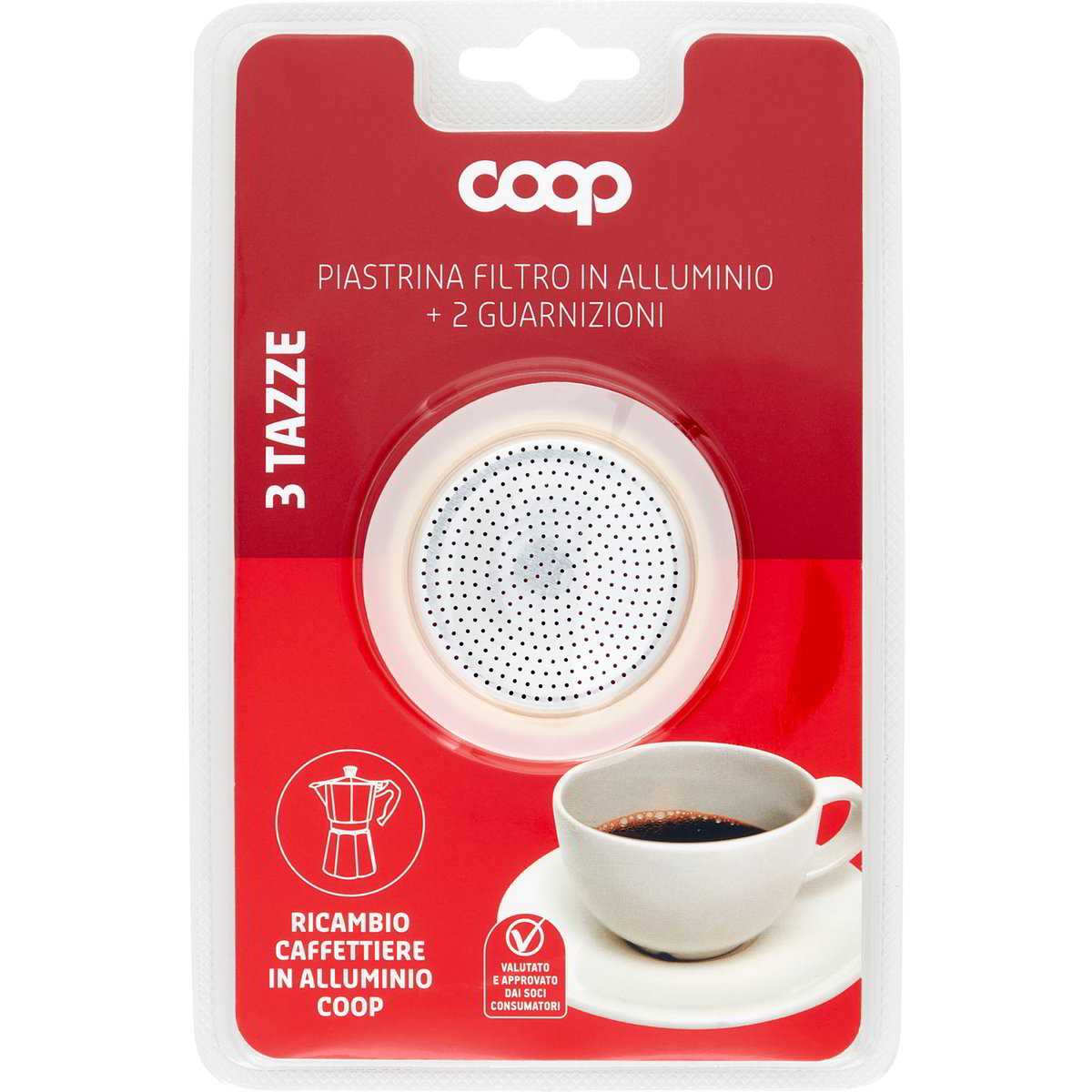 Ricambio Guarnizioni E Filtro Pedrini - 3 Guarnizioni Silicone + 1 Filtro Alluminio, Per Macchine Caffè - Foto 9