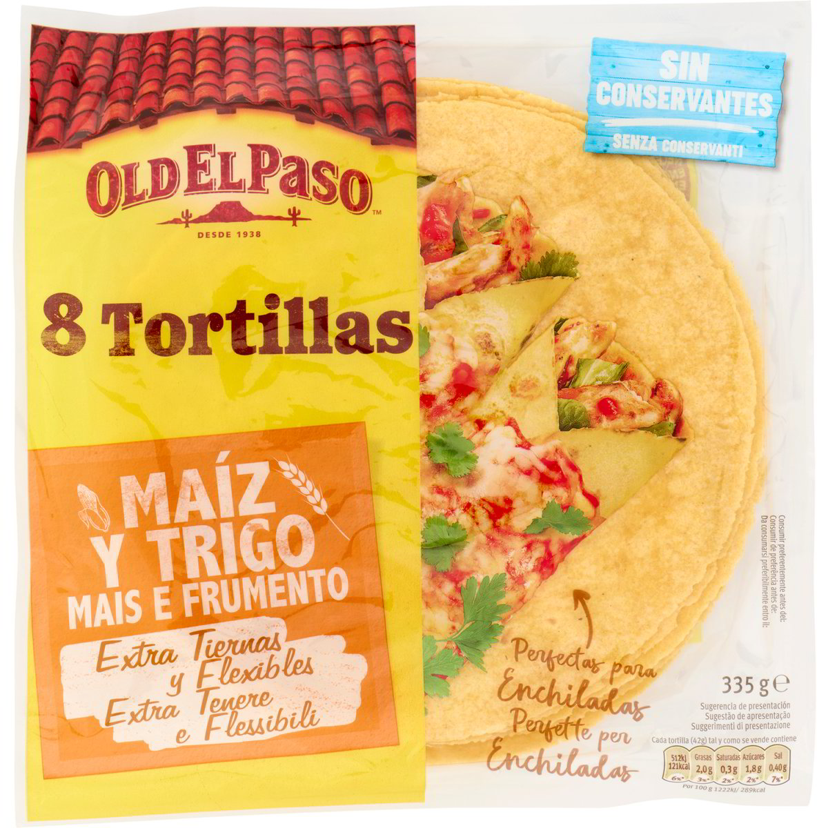 Wrap tortillas OLD EL PASO 335 G Coop Shop