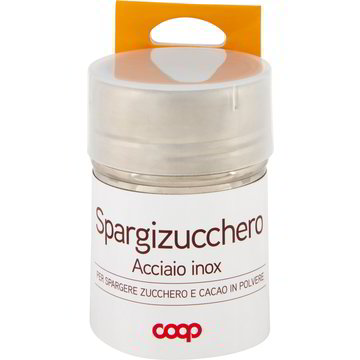 Setaccio per zucchero a velo in acciaio inossidabile con coperchio