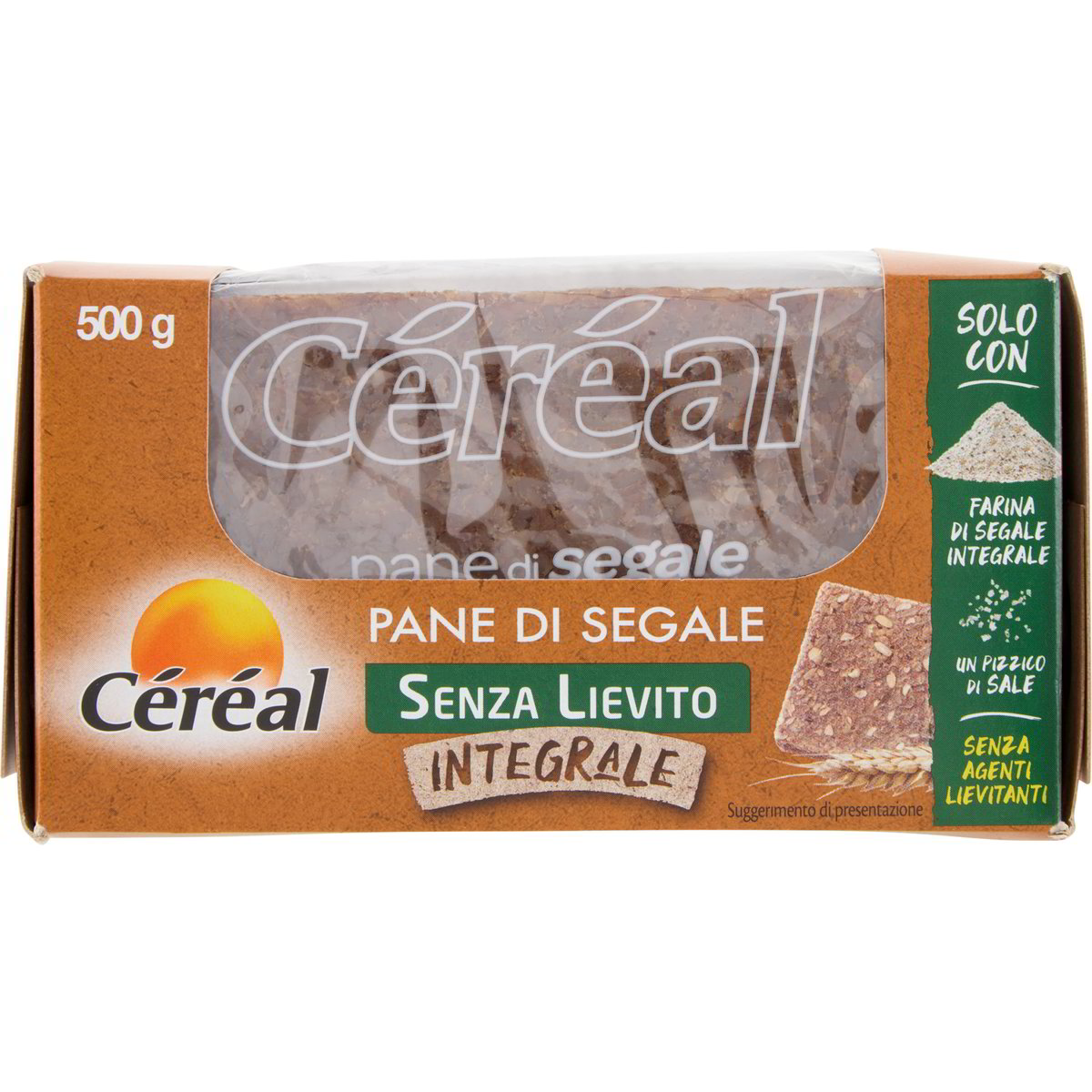 Pane di segale senza lievito CEREAL 500 G - Coop Shop
