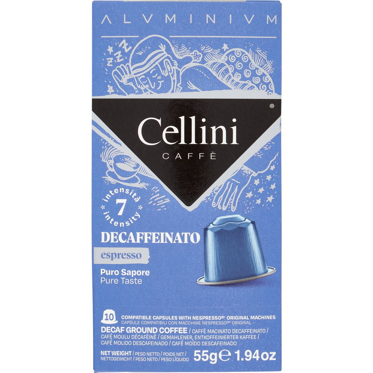 Capsule caffè espresso decaffeinato x10 CELLINI 1 PZ - Coop Shop