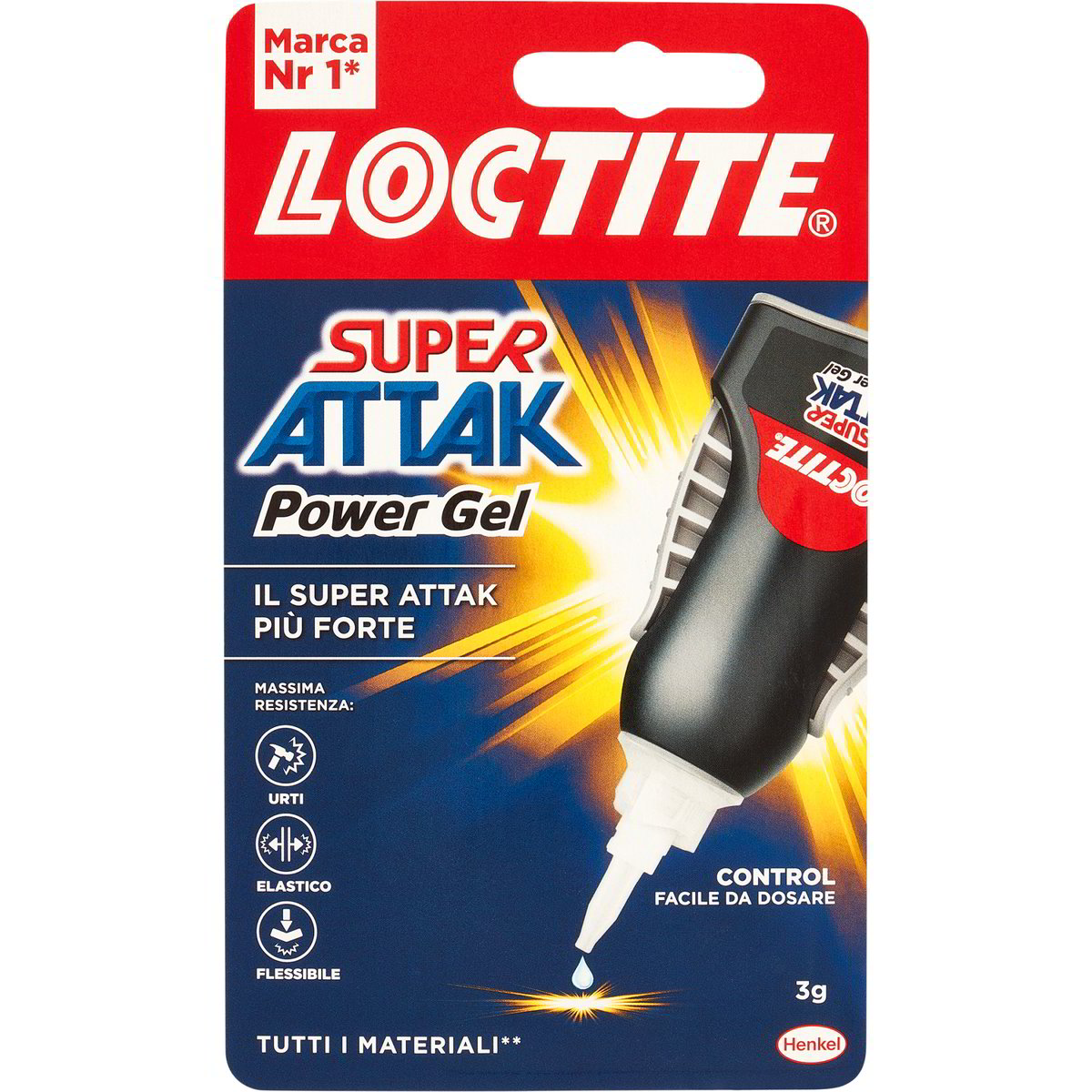 Loctite Super Attak Comfort Gel - Colla Forte Trasparente, 3g, Per Legno, Plastica, Ceramica - Foto 10