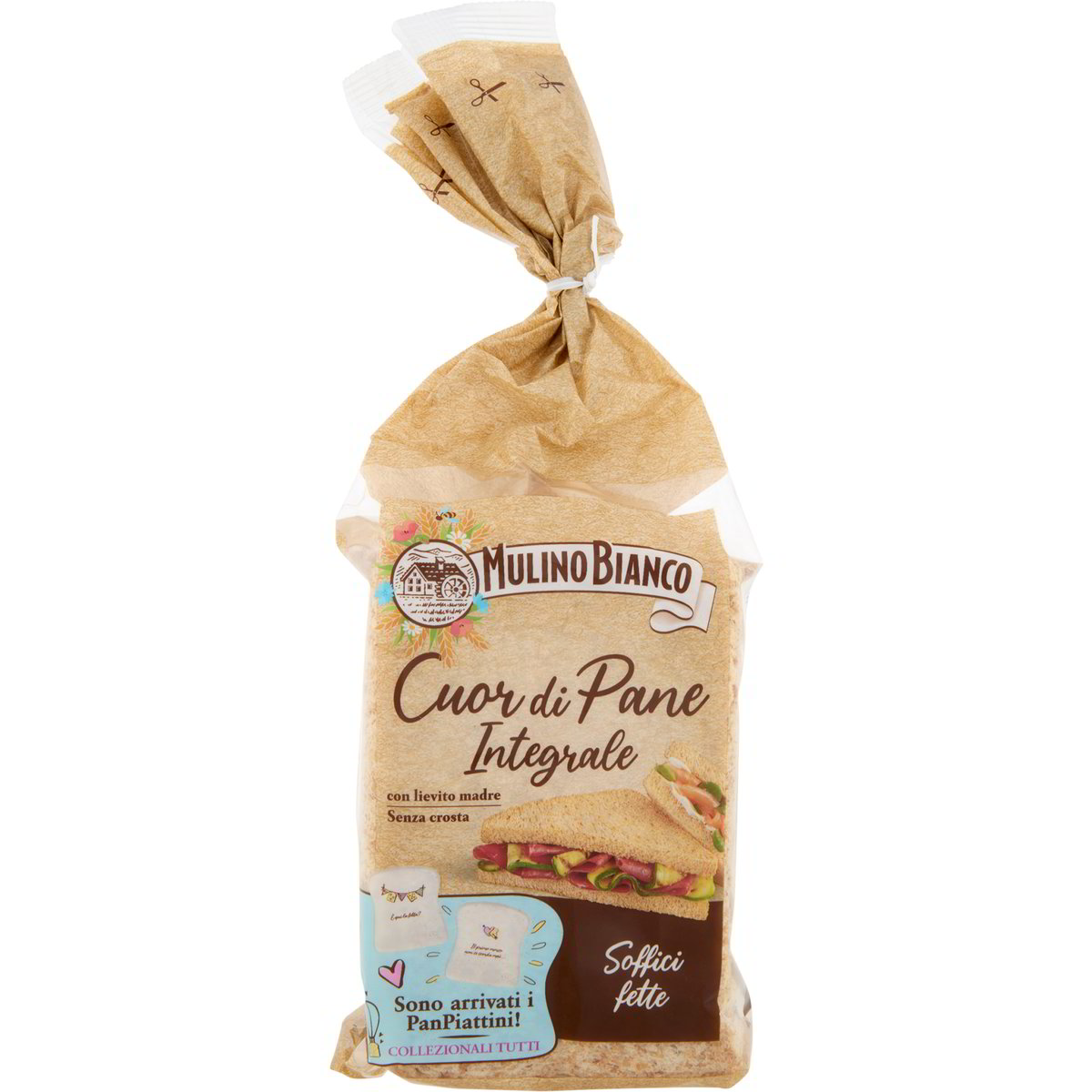 Pane integrale senza crosta cuor di pane MULINO BIANCO 325 G - Coop Shop
