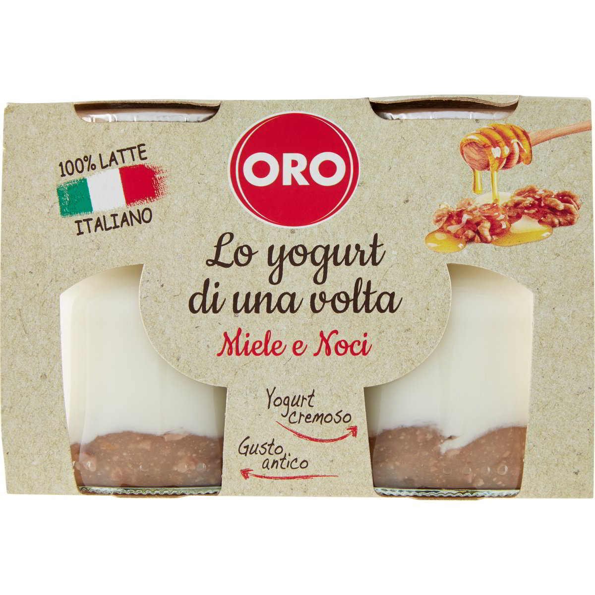 Yogurt intero miele e noci ORO 2 X 125 G Coop Shop