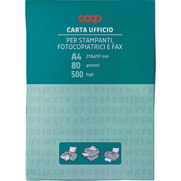 Carta A4 Multiuso - 2500 Fogli Da 80gsm, Per Stampanti E Fotocopiatrici, Confezione Da 5 Risme - Foto 4