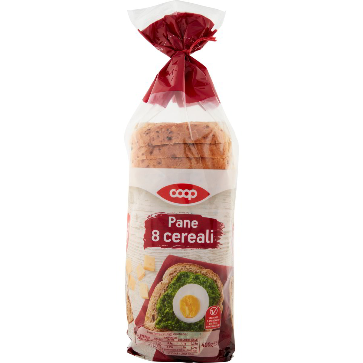 Pane a fette 8 cereali COOP 400 G - Coop Shop