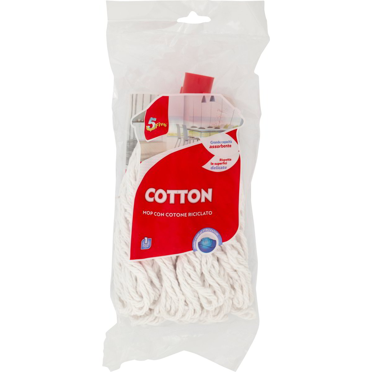 FALPI Ricambio per mop Kentucky, Cotone - Mop e Secchi