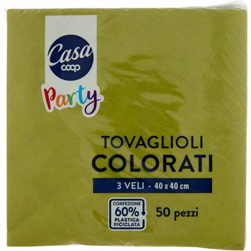 Tovaglioli di carta per cocktail 25x25 cm bianchi in offerta