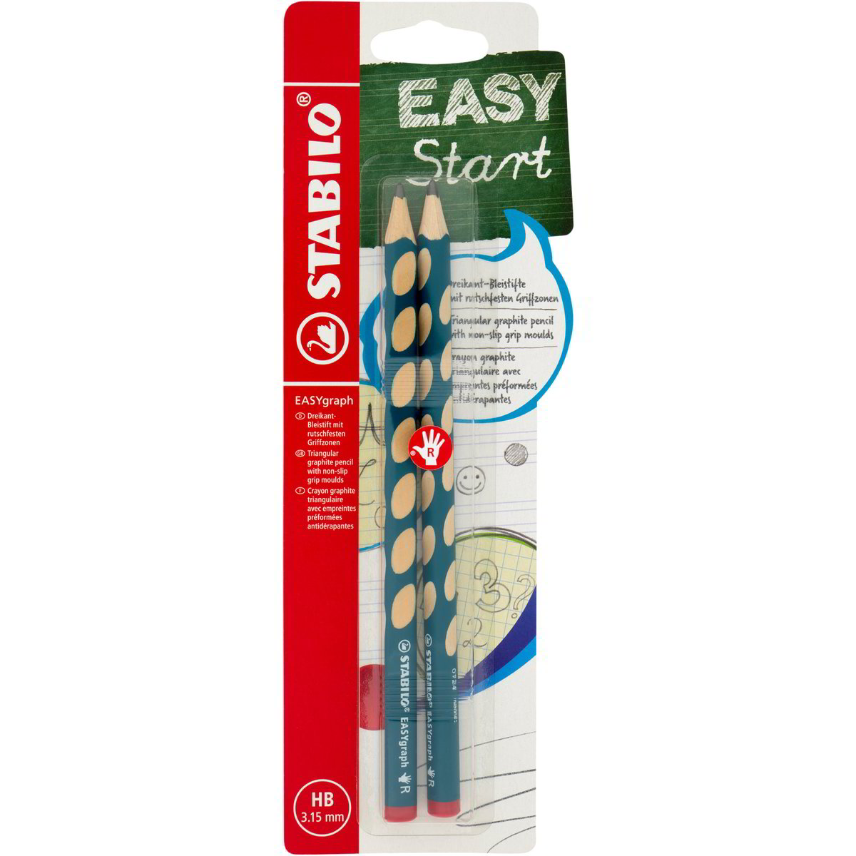 MATITA ERGONOMICA TRIANGOLARE SLIM EASYGRAPH S HB STABILO - DALMASSO 24 - Foto 13