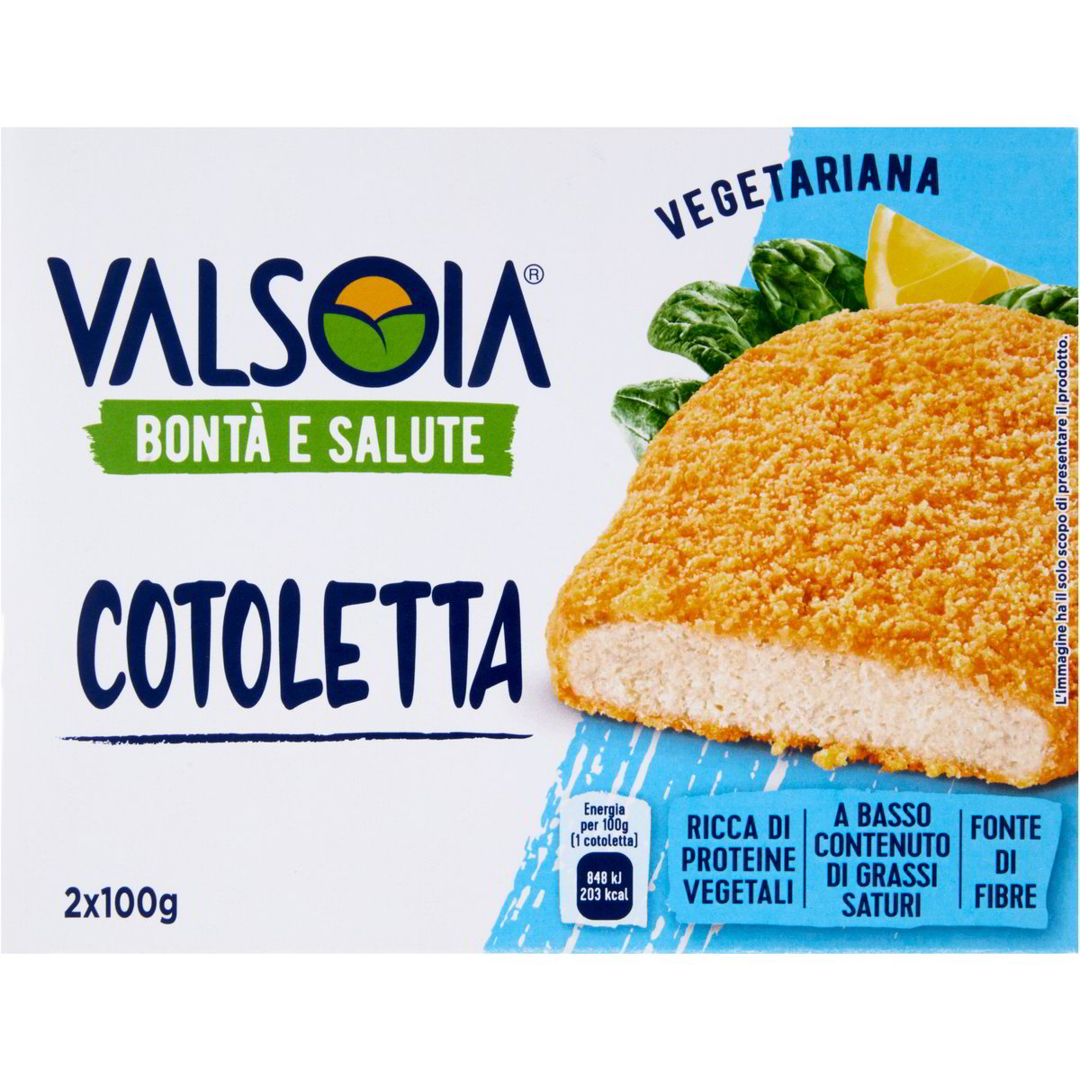 Valsoia Pacchetti Cotolette vegetariane x2 valsoia bontà e salute VALSOIA 200 G - Coop Shop