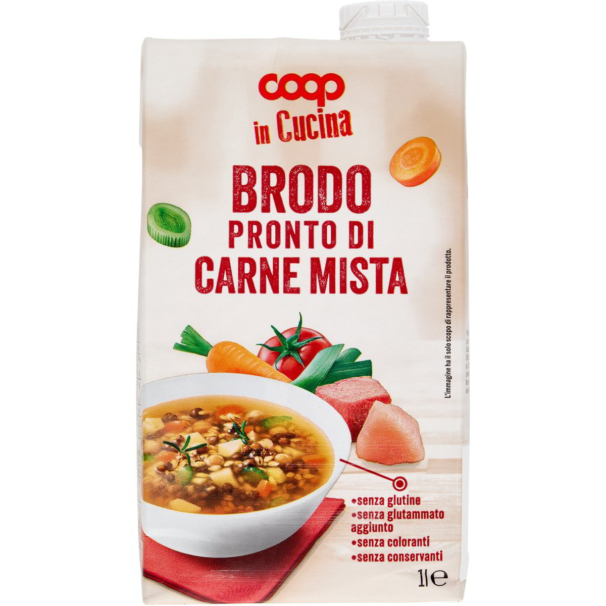 Brodo pronto di carne mista COOP 1000 ML - Coop Shop