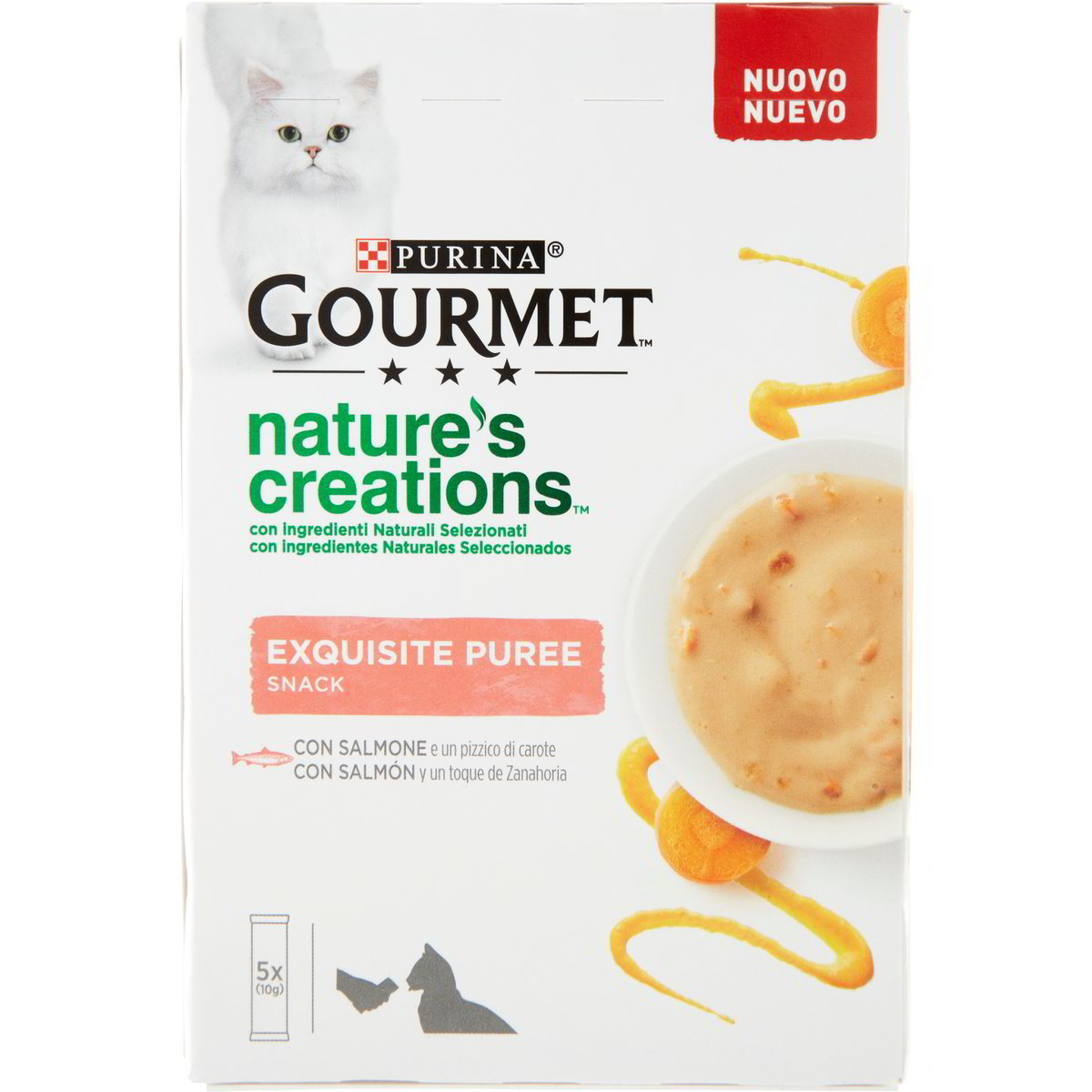 Me O Creamy Treats Salmon Flavor 4x15g