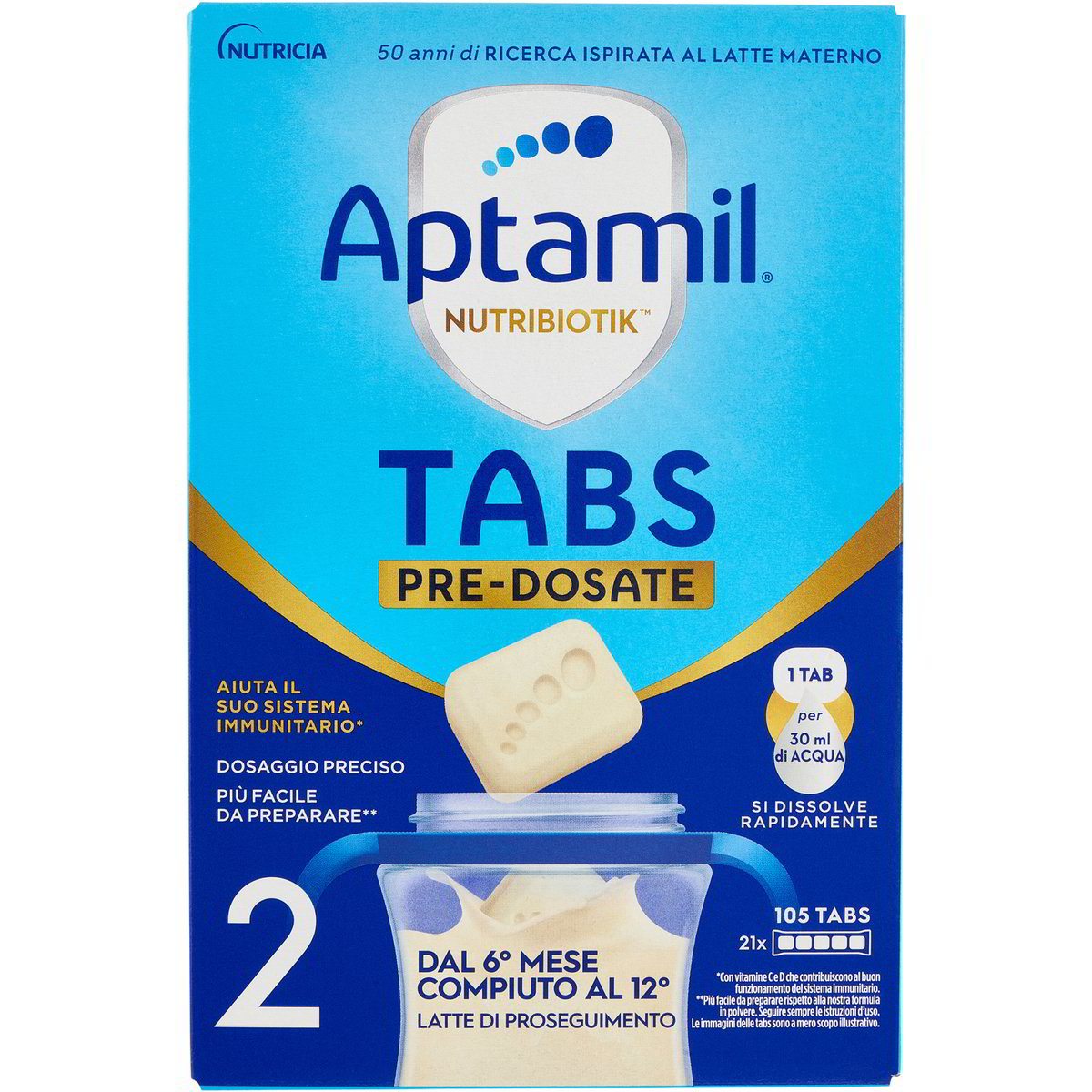 Latte Sterilfarma N5 2 Proseguimento 6-12 Mesi - Con DHA, 750g (2 Buste), Prodotto In Italia - Foto 3