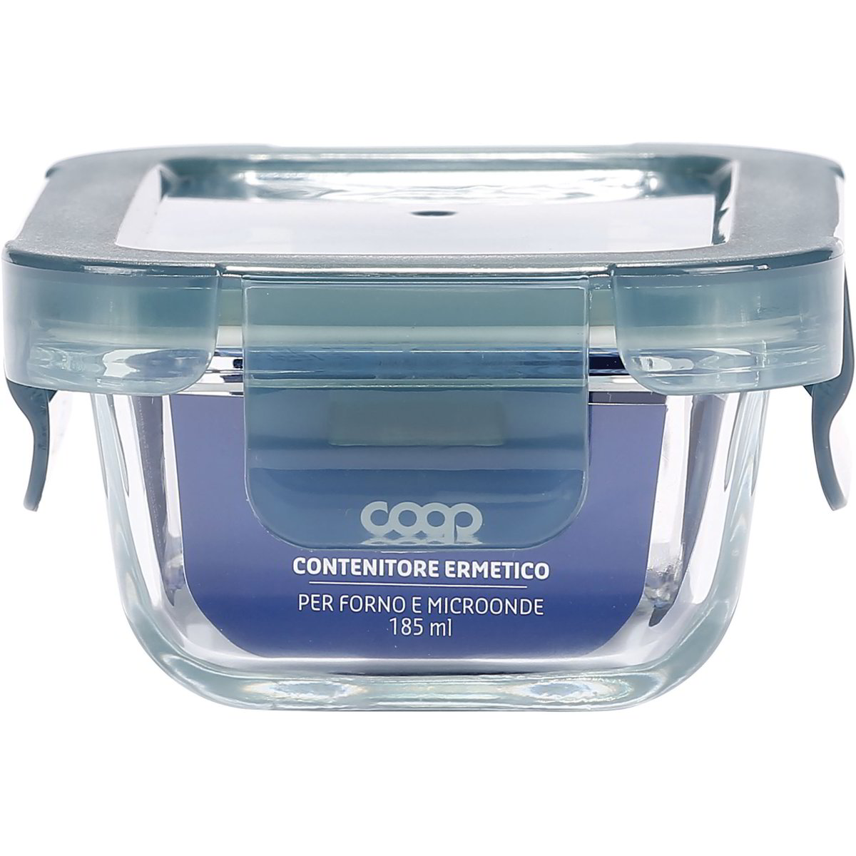 Quid Purity Contenitore Ermetico In Vetro – 97 Cl – 18x7,6 Cm – Trasparente Per Alimenti
