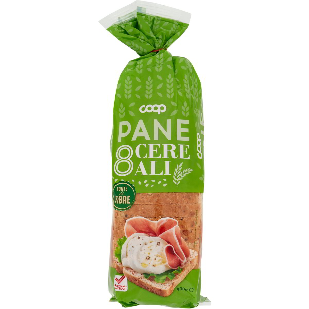 Pane a fette 8 cereali COOP 400 G - Coop Shop