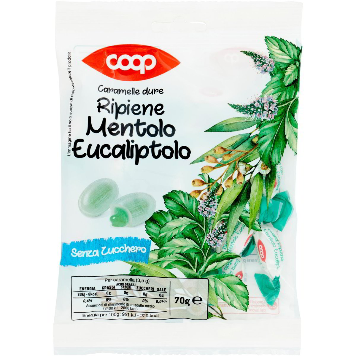 Caramelle Senza Zucchero Wick Ciliegia E Eucalipto - Confezione Da 10g