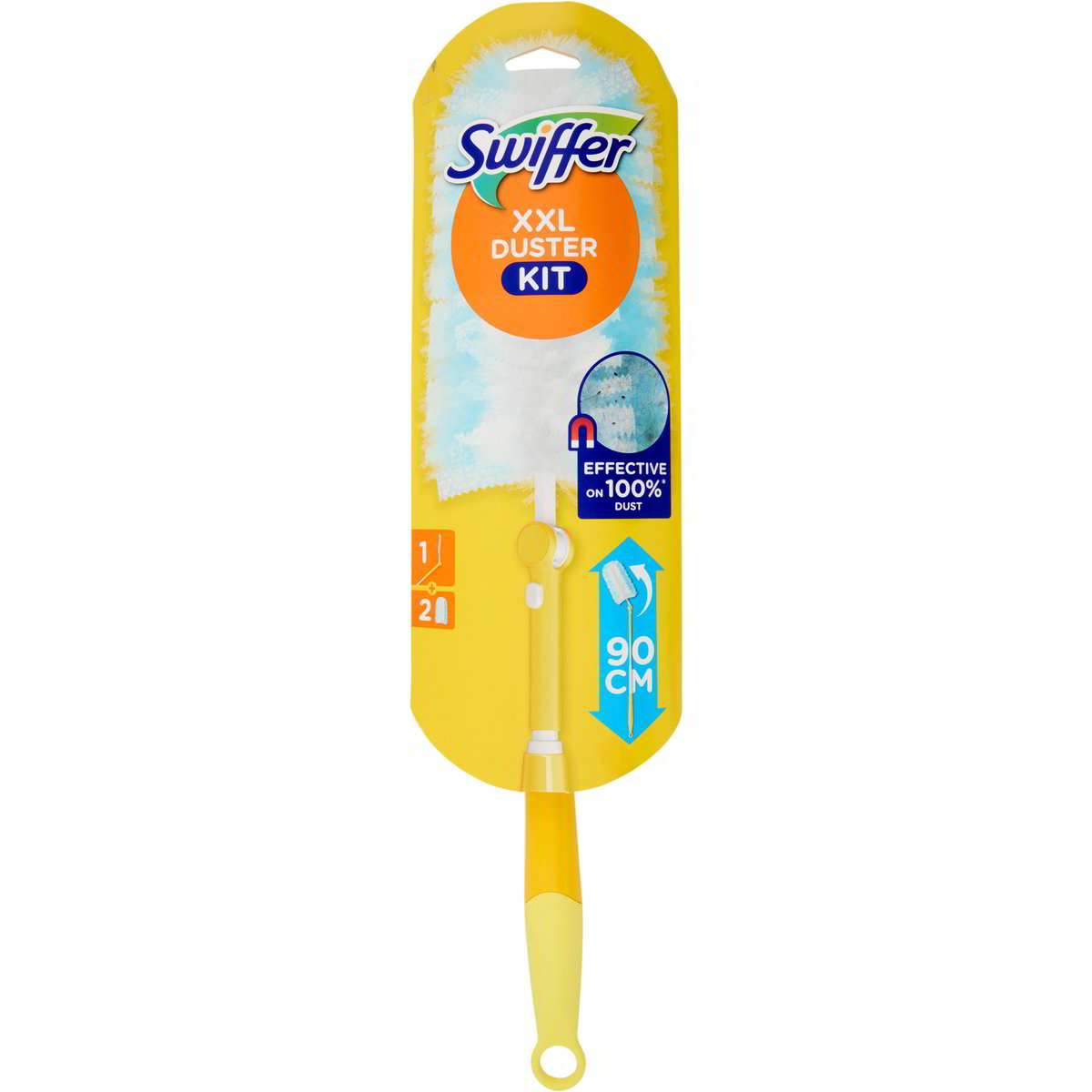 Vicloon Spolverini Swiffer - 24 Piumini Catturapolvere | Kit Completo Per Pulizia Casa E Auto - Foto 7