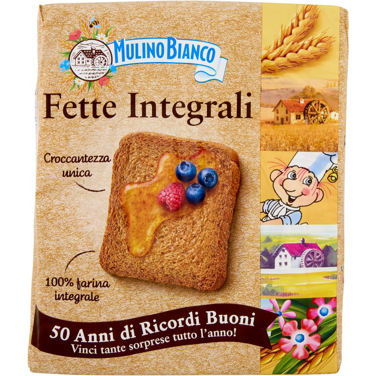 valori nutrizionali fette biscottate integrali mulino bianco