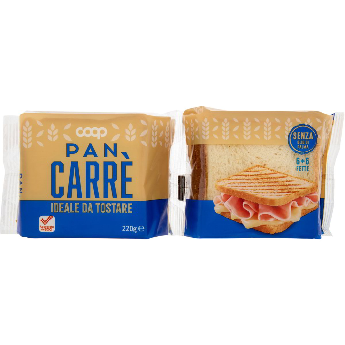 Pane a fette pan carrè COOP 220 G - Coop Shop
