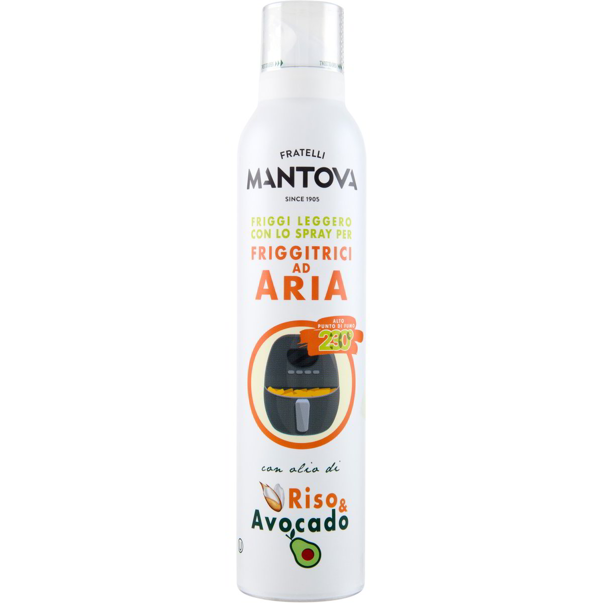 olio spray per friggitrice ad aria