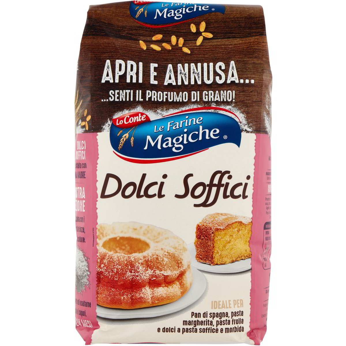 Farina di grano tenero tipo "00" per dolci LE FARINE MAGICHE 1000 G ...