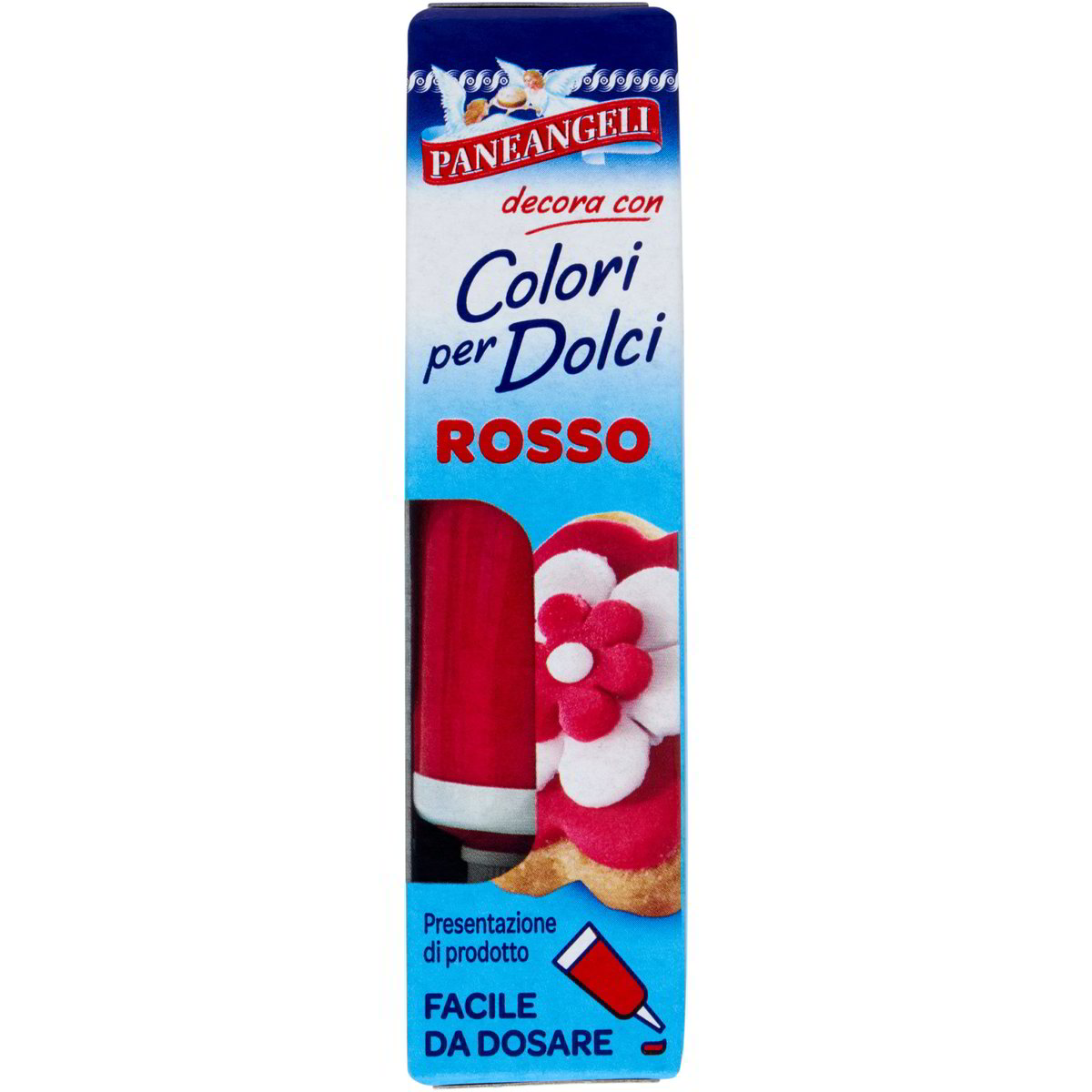 Colorante alimentare in gel rosso 20g senza glutine – Alta resa
