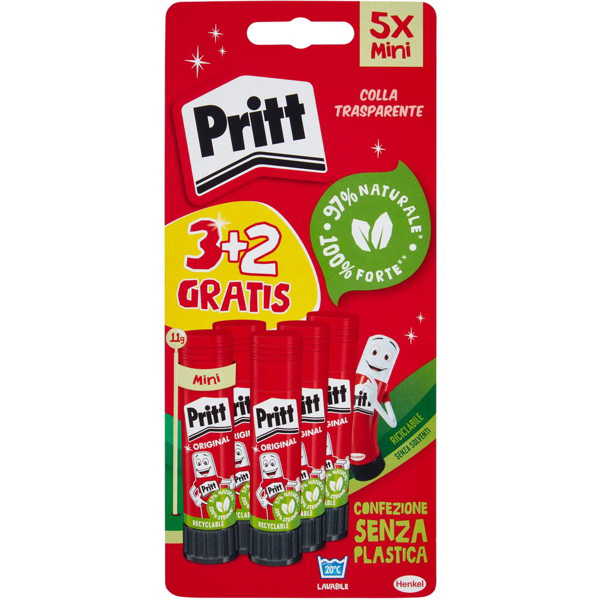 Collata Stick Colla stick original PRITT 5 X 11 G - Coop Shop