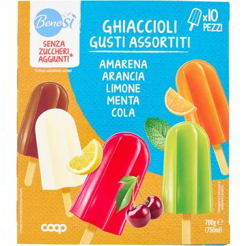 Supporto per ghiaccioli senza gocciolamento, per ghiaccioli e