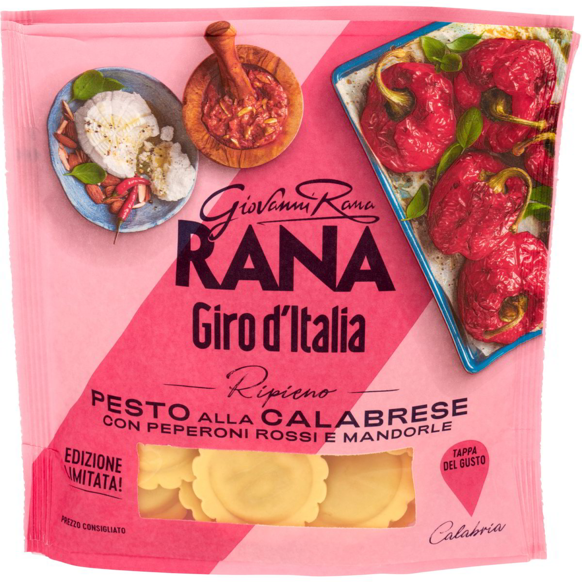 PGV Papi Resa Eborsan con Manico Appiattito Cherry - 32 + 12 x 40 cm