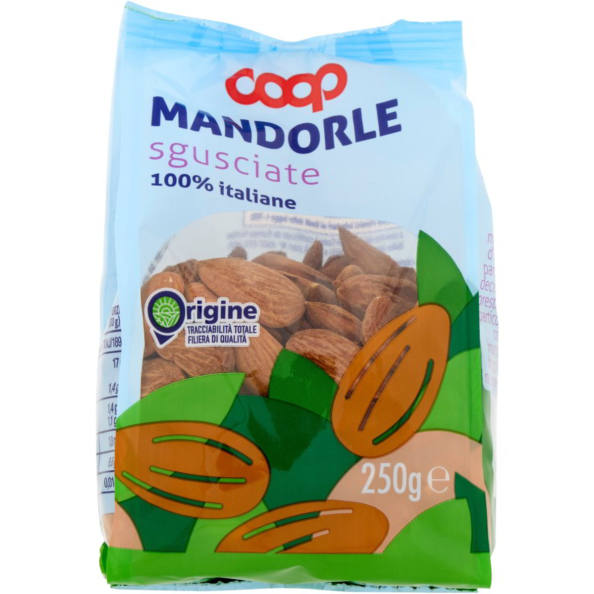 Mandorle Siciliane Tostate E Salate – Frutta Secca Sgusciata, Sapore Intenso, Fonte Di Vitamine E Fibre, Confezione Da 1 Kg