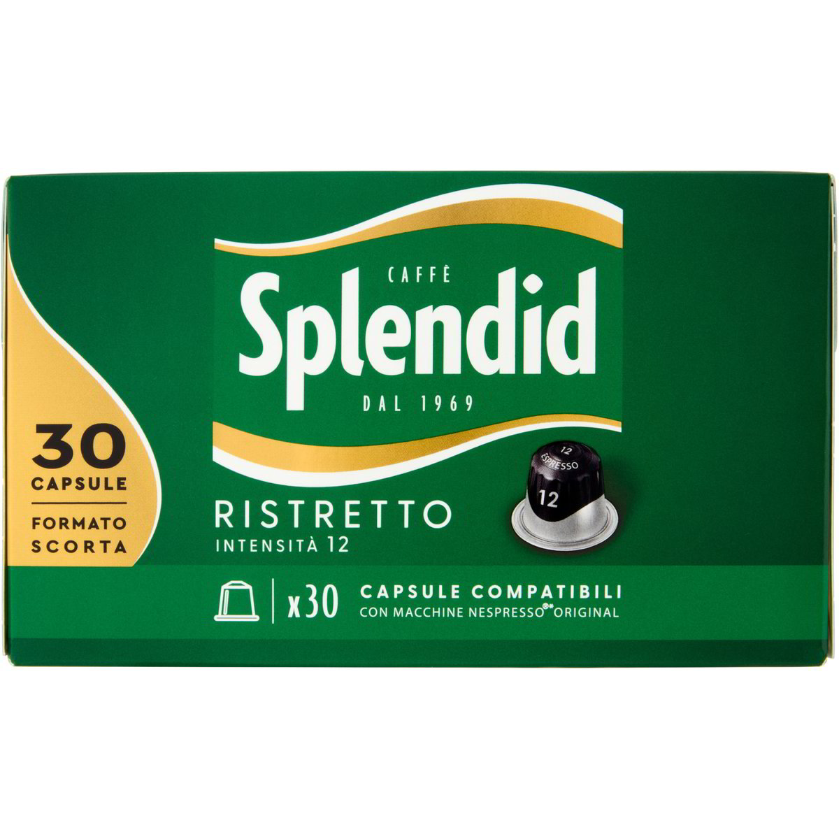 Capsule caffè ristretto x30 SPLENDID - NESPRESSO 156 G - Coop Shop