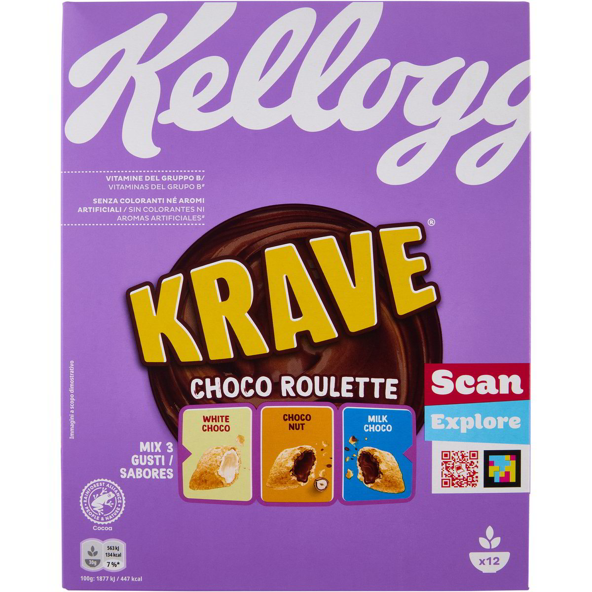 Krave Roulette Cereali choco roulette krave KELLOGG'S 375 G - Coop Shop