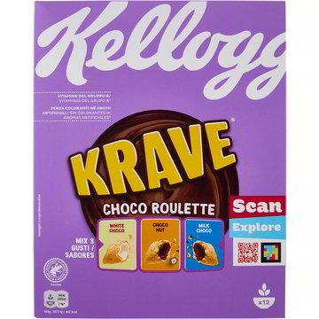 Krave Roulette Cereali choco roulette krave KELLOGG'S 375 G - Coop Shop